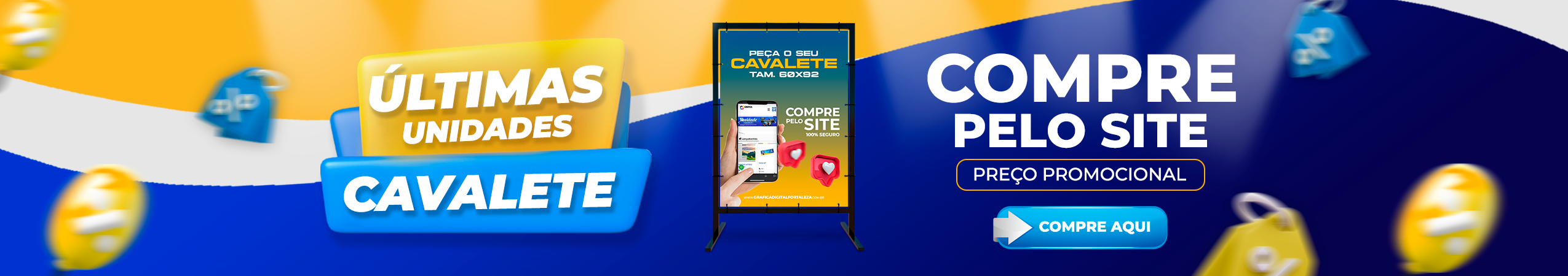 Promoção Cavalete