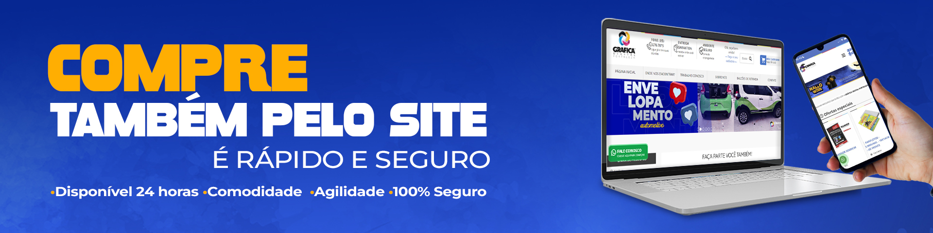 Compre pelo site