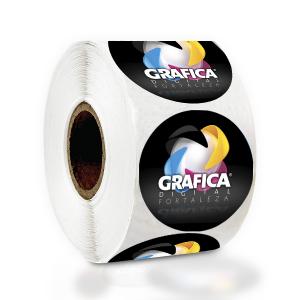 Adesivo em rolo Bobina, BOPP  1x0   
